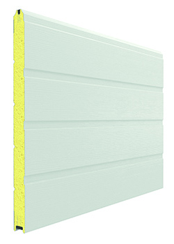 секционные ворот виды панелей