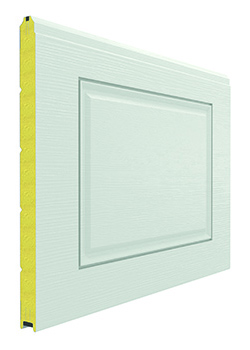 секционные ворот виды панелей