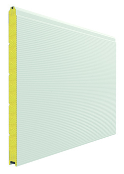 секционные ворот виды панелей